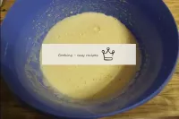 How to make waffle dough? Melt margarine in a wate...