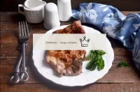 Serve the entrecote to the red dry wines. Compleme...