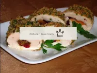 Chicken roll with kuraga...