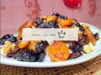 Armenian pilaf with raisins and dried fruits sweet...
