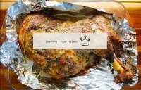 Wrap the meat in foil in 2-3 layers. Foil is neede...