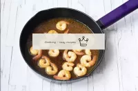 Heat the pan over a high heat. Place the shrimp al...