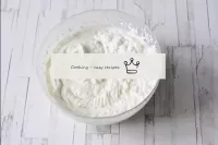 Esta es una masa de crema espesa que debería funci...