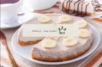 Banana cheesecake...