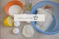 How to fry cod in a frying pan? Prepare all the ne...