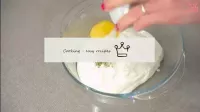 Add the yolk of one chicken egg to the bowl, to ta...