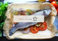 Rinse and dry trout with paper wipes to get rid of...