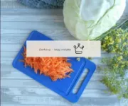 Grate the peeled carrots on medium grater. ...