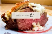 Carne de vaca wellington...