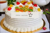 Gâteau de pâques italien cassata sicilienne...