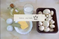 Comment faire frire les champignons avec le fromag...