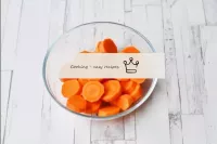 Peel the carrots and cut into small pieces. If the...