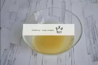 Cover the gelatin with water and leave to swell fo...