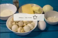 Como fazer um cogumelo de cogumelo queijo cebola d...