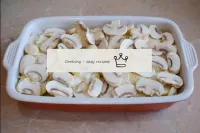 Wash fresh champignons in cold water and cut into ...