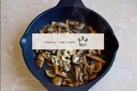 During frying, mushrooms will decrease in size and...