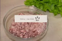 Hackfleisch für dieses Rezept habe ich hausgemacht...