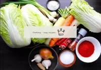 How to make kimchi from Beijing cabbage? Prepare a...