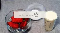 Um köstliche und aromatische Erdbeeren mit Sahne z...