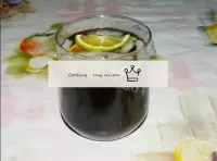 Whisky cocktail with cola...