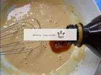 Beat the batter with a whisk or fork - how conveni...