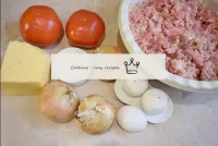 How to make cutlets with tomato and cheese in the ...