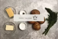 How to bake crumbs of potatoes in the oven? Prepar...