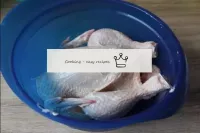 Place the chicken in a suitably sized container an...