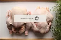 Hot smoked chicken in a smokehouse at home? Prepar...