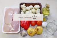 How to make a chicken with mushrooms in a slow coo...
