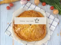 Bake the pie in the oven preheated to 180 ° C for ...
