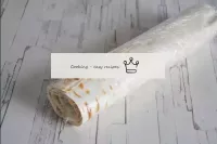 Wrap the roll in cling film. Put in the fridge for...