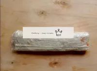 Wrap the finished roll in cling film and put in th...