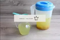 Filter lemonade through a fine sieve or gauze befo...