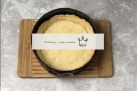 Preparate la base della torta a una temperatura di...
