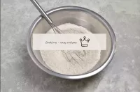 Sift the flour into a bowl. It is important to sif...