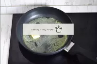 In a frying pan over a medium heat, melt the butte...