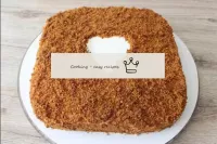 Send the Honey Bowl cake without rolling out to th...