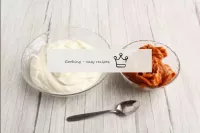 Para fazer creme, use alimentos refrigerados para ...