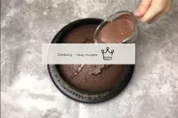 Then remove the pie and pour directly hot over the...