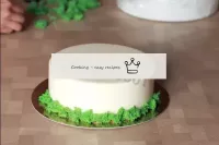 Transfer the cake to a backing or dish. Decorate. ...