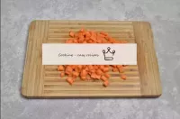 Carrots - small cube. ...