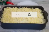 Sprinkle the top with grated cheese and send to th...