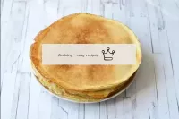 In a greased vegetable pan, bake the pancakes on b...