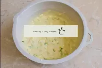 Cipolle e uova triturate aggiungete nella coppa al...