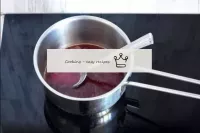 In a saucepan, combine the orange juice and sugar....