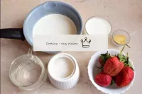 How to make a panakota with strawberries? Prepare ...