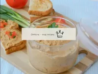 Pink salmon pate at home...