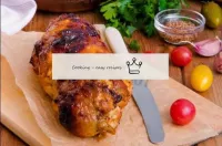 Tender chicken breast pastroma is ready. It can be...