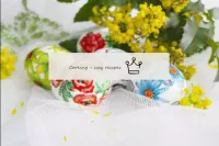 Decoupage easter eggs with napkins...